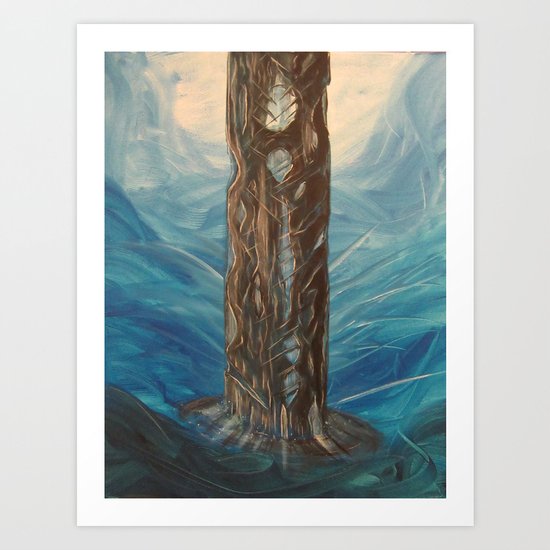 Maelstrom Tower Art Print