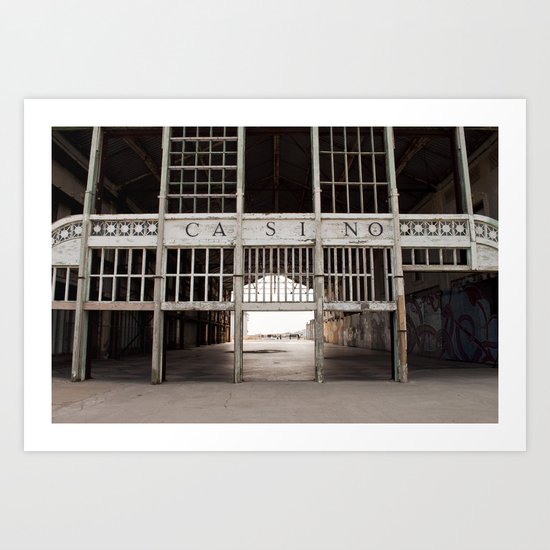 Casino Art Print