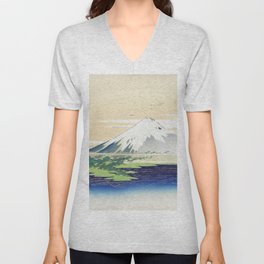 Fuji V Neck T Shirt
