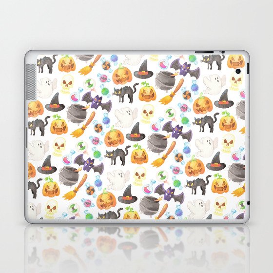 halloween pattern Laptop & iPad Skin