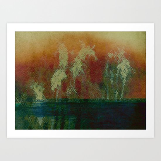 Oasis Art Print
