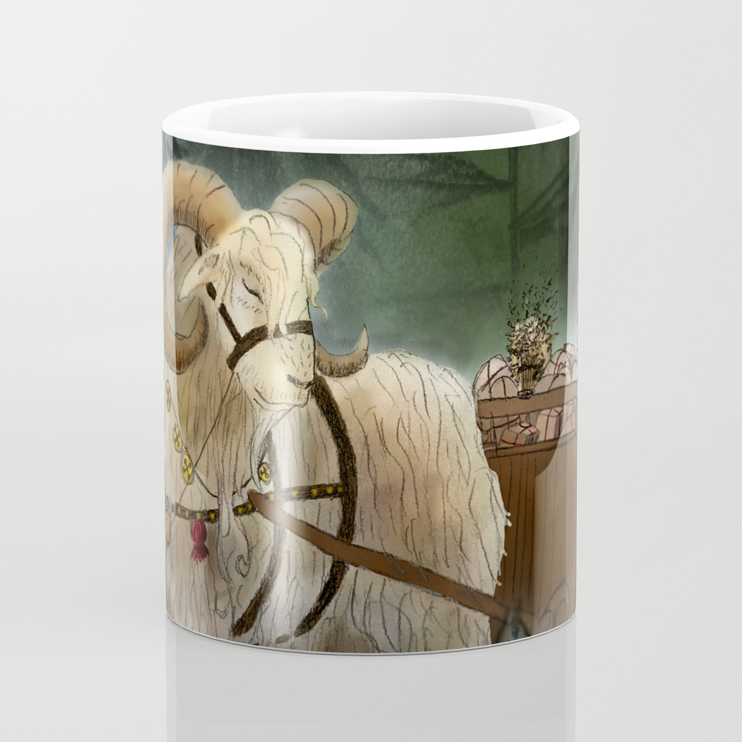 Julebukk Coffee Mug By Mianerdrum Society6