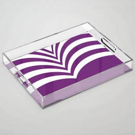 Purple hills Acrylic Tray