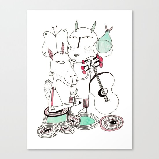 new year Canvas Print