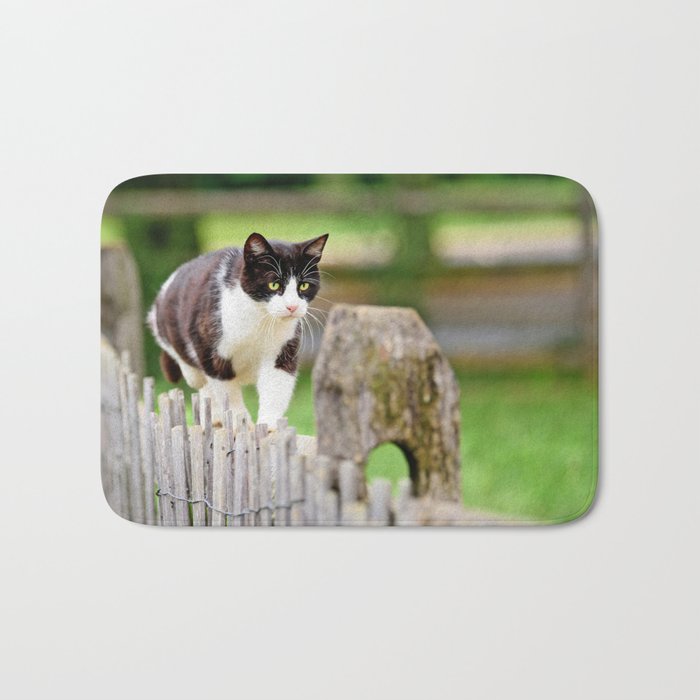 The Cat That Walked By Himself Bath Mat