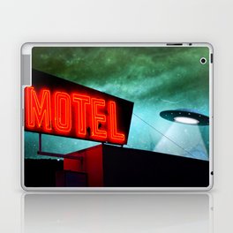 Motel Guests Come From All Over Laptop Skin