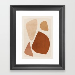 Abstract Shapes 47 Framed Art Print