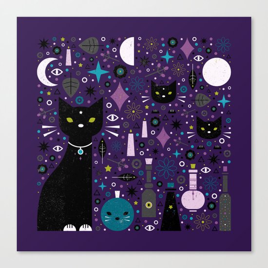 Halloween Kittens Canvas Print