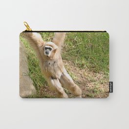 White Handed Gibbon Carry-All Pouch