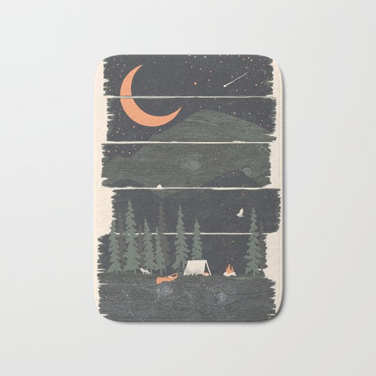 Wish I Was Camping... Bath Mat