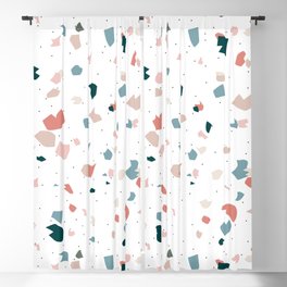 Pastel Terrazzo Blackout Curtain