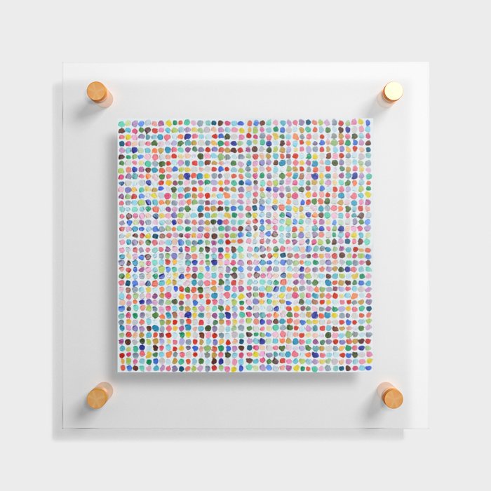 Mod Dots Floating Acrylic Print
