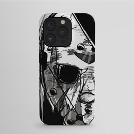 Jason Voorhees, horror killer, horror movie, scary art iPhone Case