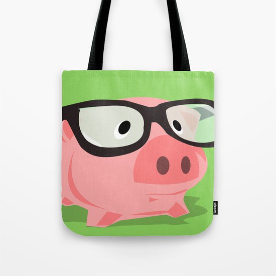 Smart Pig Tote Bag