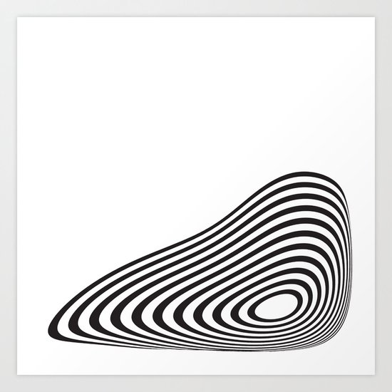 Circle Warp # 2 Art Print