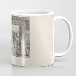 Ecurie de hussards, Vintage Print Coffee Mug