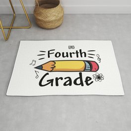 Fourth Grade Pencil Area & Throw Rug