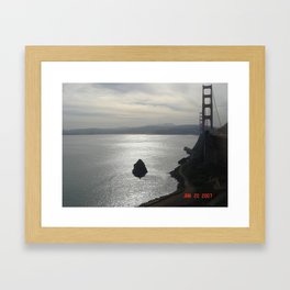 San Francisco Golden Gate Bridge Framed Art Print