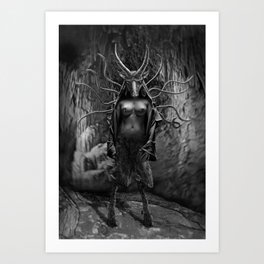 Shub-Niggurath The Black Goat of the Woods Art Print