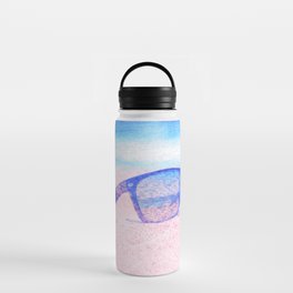 beach glasses impressionism painted realistic still life Water Bottle