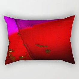 Purple,Red and Black Rectangular Pillow