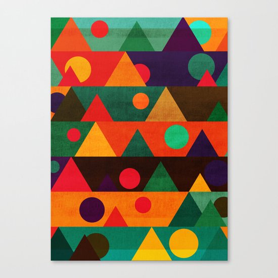 The moon phase Canvas Print