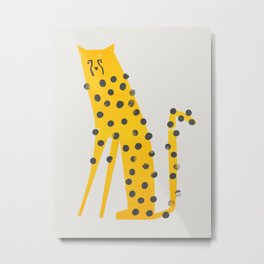 Speedy Cheetah Metal Print | Wild, Big, Abstract Animal, Abstract, Cheetah, Graphicdesign, Wildlife, Digital, Creature, Cat 
