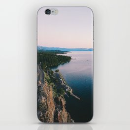 Sunset on Tahoe iPhone Skin