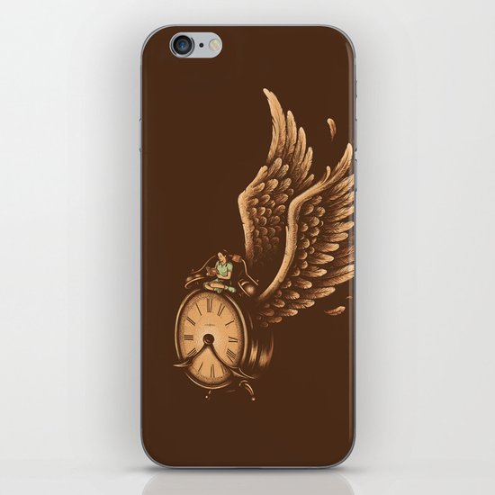 Time Flies iPhone & iPod Skin