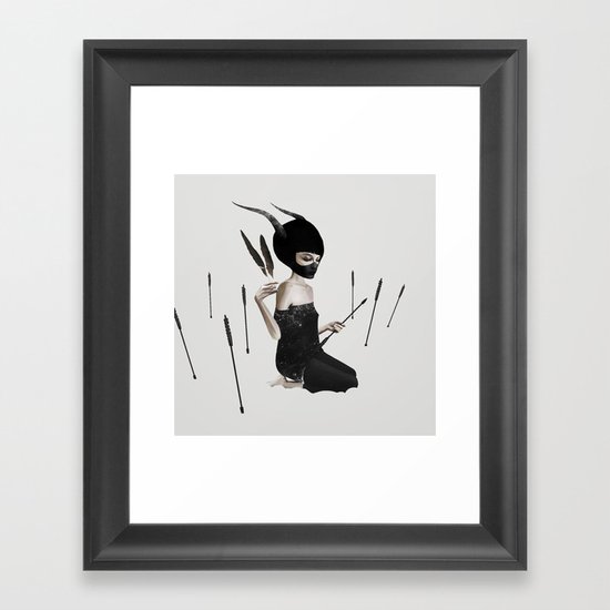Odi Et Amo Framed Art Print