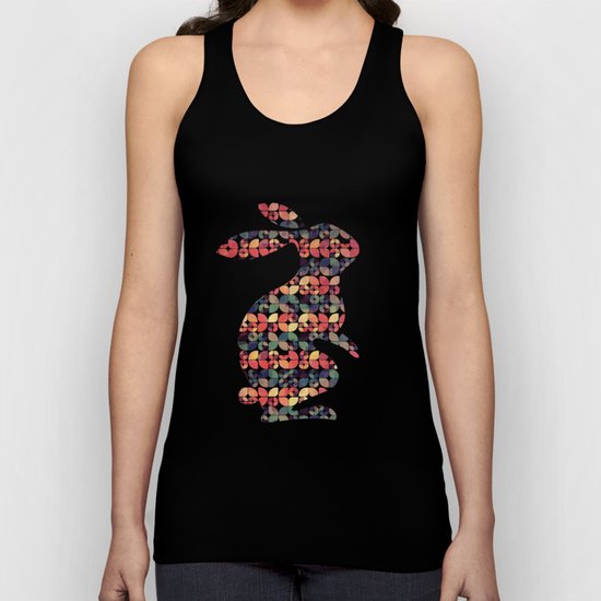 The Pattern Rabbit Unisex Tank Top