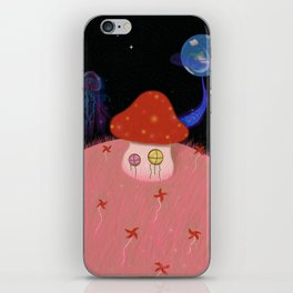 Fluffy Planet iPhone Skin
