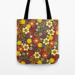 autumn floral Tote Bag