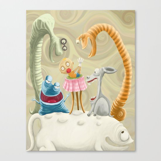 Crunchy Canvas Print