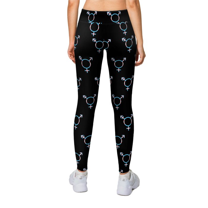 Trans flag clearance leggings