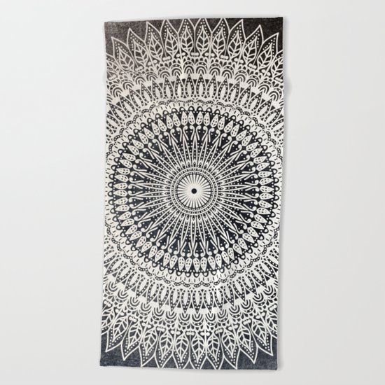 DESERT MOON MANDALA Beach Towel