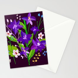 Birthday Flowers - July Larkspur Stationery Cards