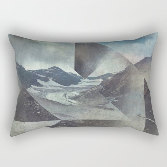 Mountains Glacier - Cuts Rectangular Pillow