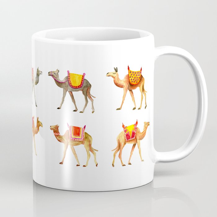 Cute watercolor camels Coffee Mug