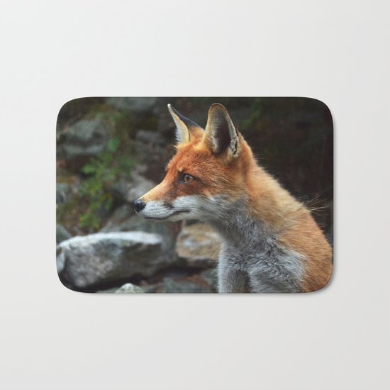 Fox renard 4 Bath Mat