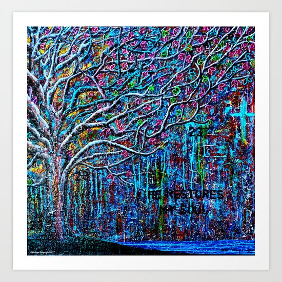 Psalm 23 Art Print