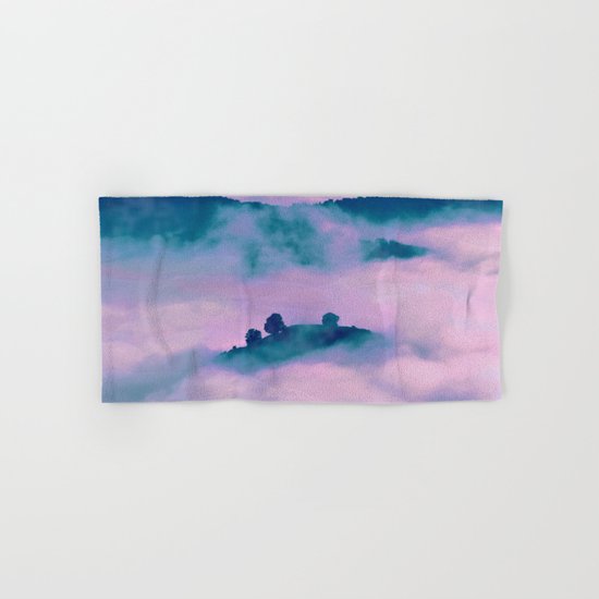 Forest land fog Hand & Bath Towel