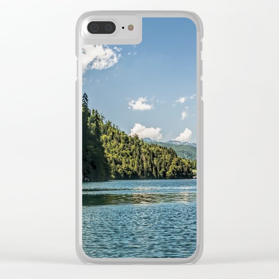 Koenigssee lake Bavaria Mountains Alps on #Society6 Clear iPhone Case