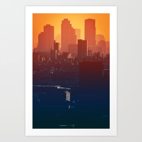 Eastern Seoul Art Print