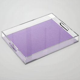 Solid Light Purple Acrylic Tray