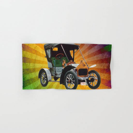 Vintage Car 05 Hand & Bath Towel