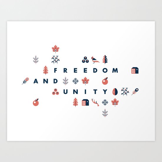 Vermont Art Print
