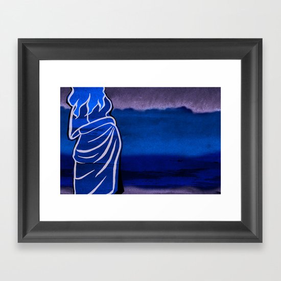 Abram's New Name (by Jana Kinsman) Framed Art Print