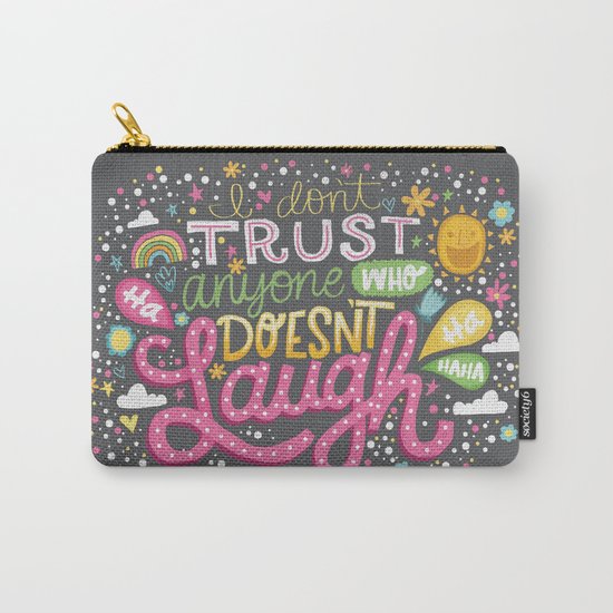 LAUGH Carry-All Pouch