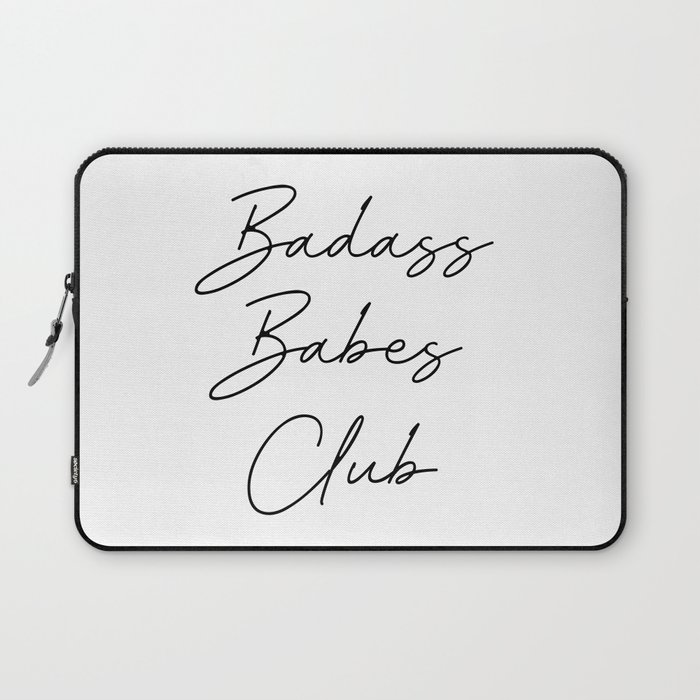 badass babes club Laptop Sleeve